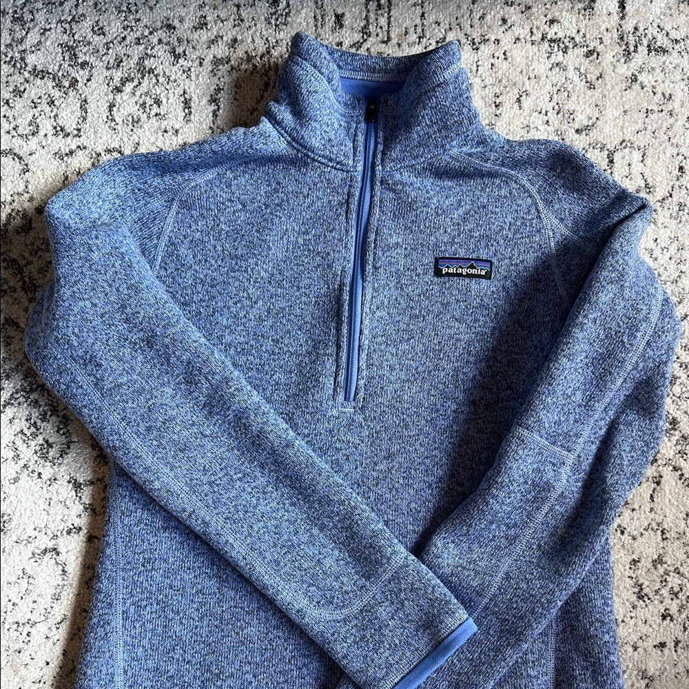Patagonia Women's Better Sweater 1/4 zip Fleece szSM